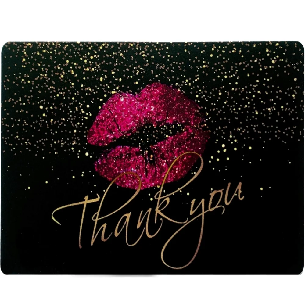 15 count thank you lip cards